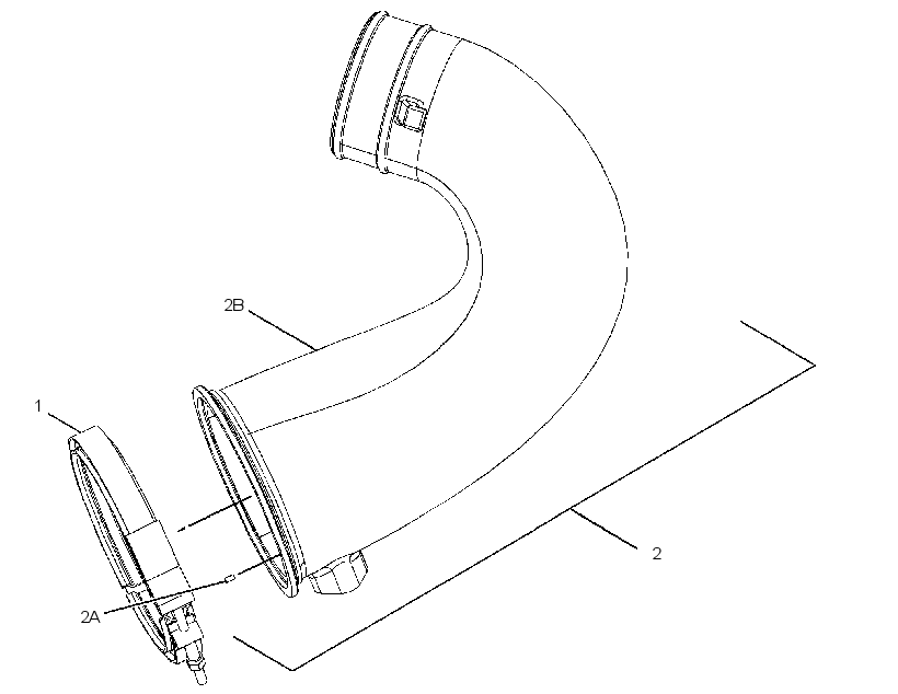 ELBOW GP-PRECOOLER 2860838 CAT