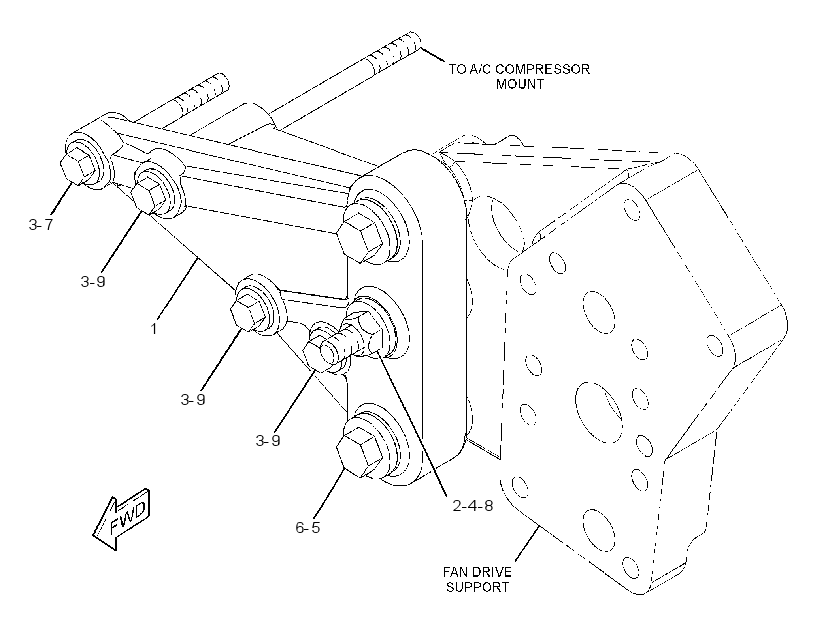 BRACE GP 2902230 CAT