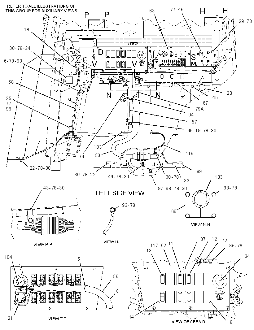 WIRING GP-TRACTOR 2048793 CAT