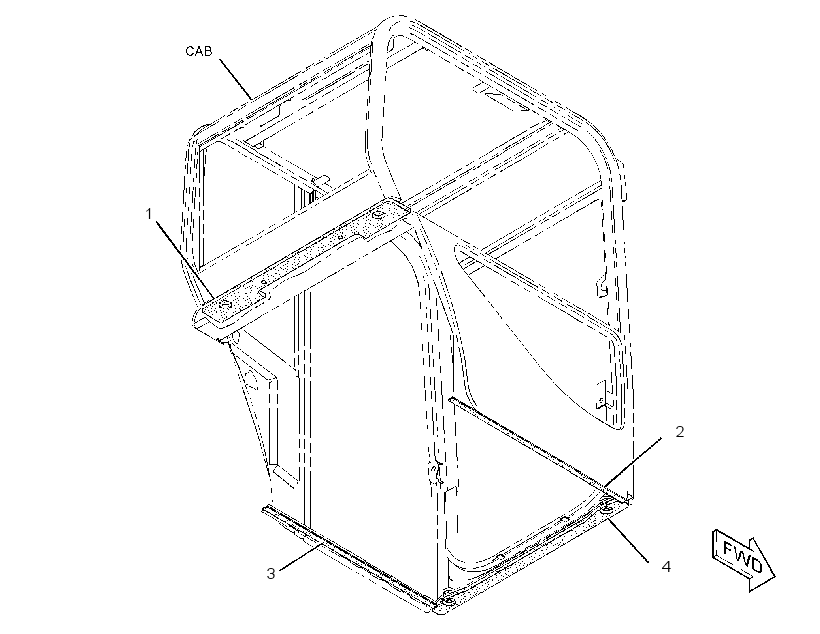SEAL GP-CAB 2775024 CAT