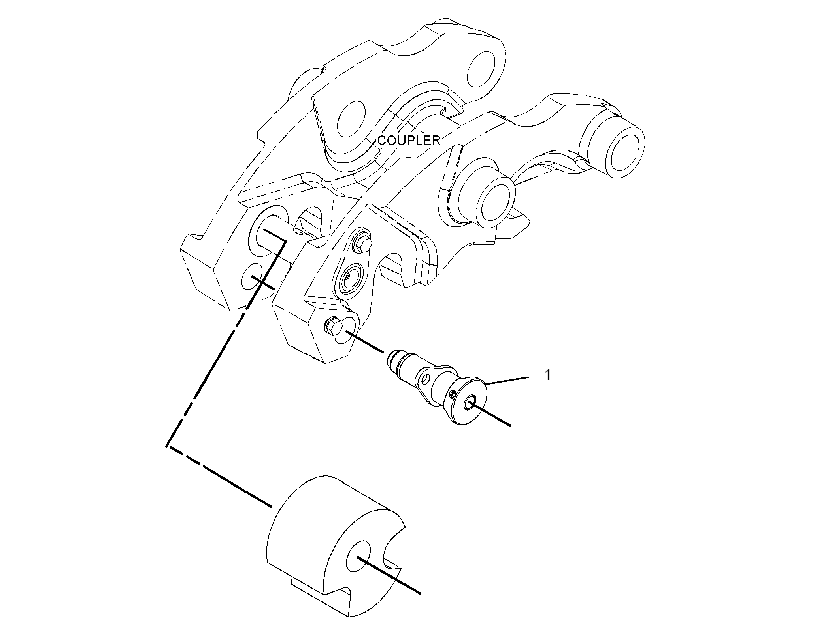 PIN & FOLLOWER GP-COUPLER 2374260 CAT