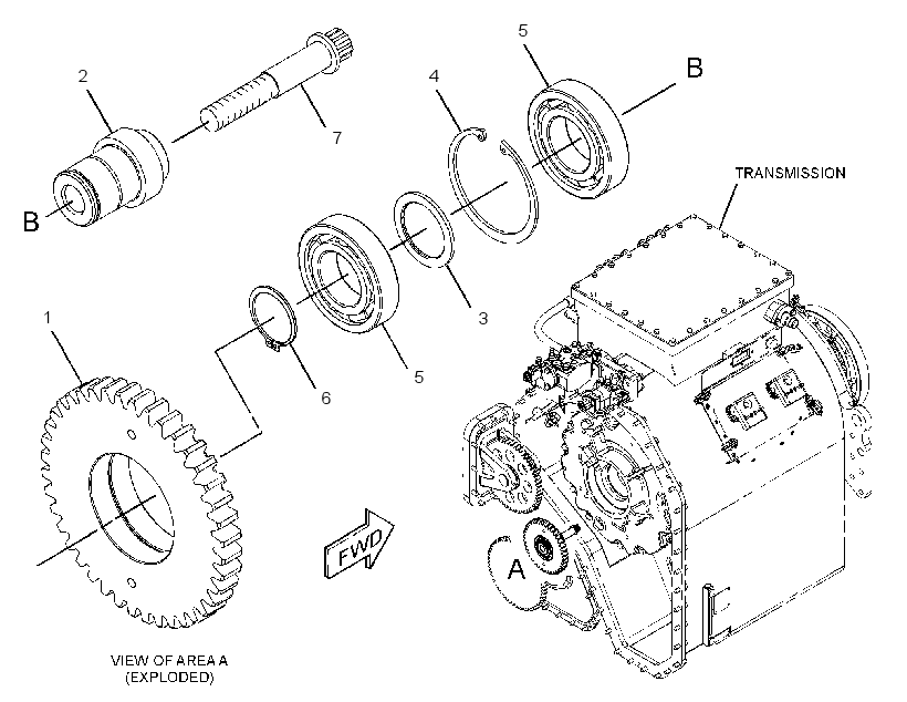 GEAR GP-IDLER 2743831 CAT