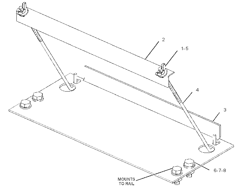 MOUNTING GP-BATTERY 2839298 CAT