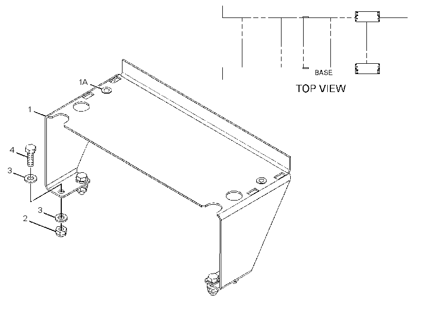 MOUNTING GP-BATTERY 2837072 CAT