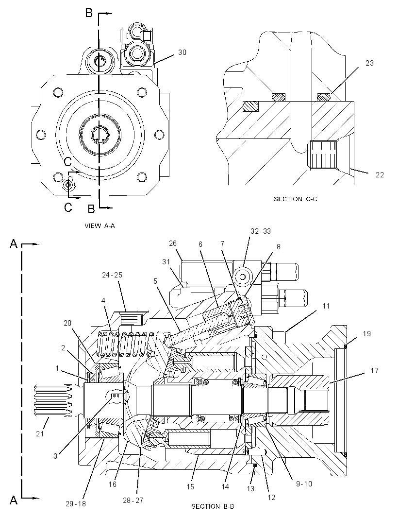 PUMP GP-PISTON & GEAR 2606781 CAT