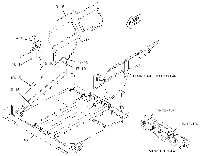 MOUNTING GP 2900633 CAT