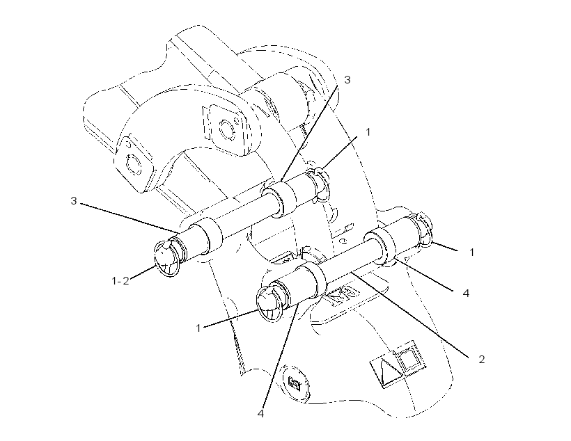 MOUNTING GP-HAMMER 2491144 CAT