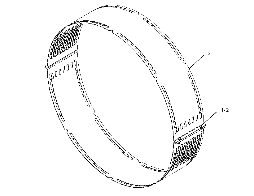 Сетка воздушная 2540005 CAT