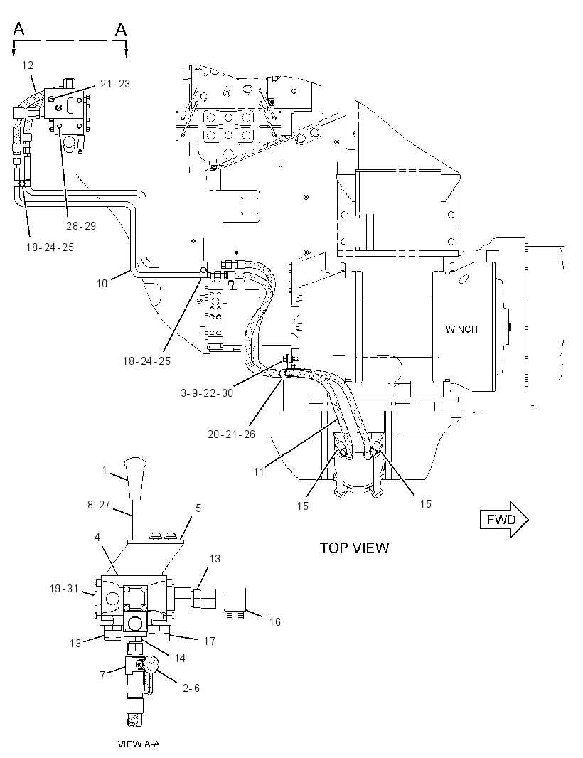 LINES GP-COUNTERWEIGHT 2938294 CAT