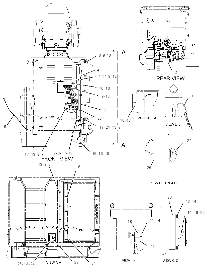 WIRING GP-CAB RISER 2194527 CAT