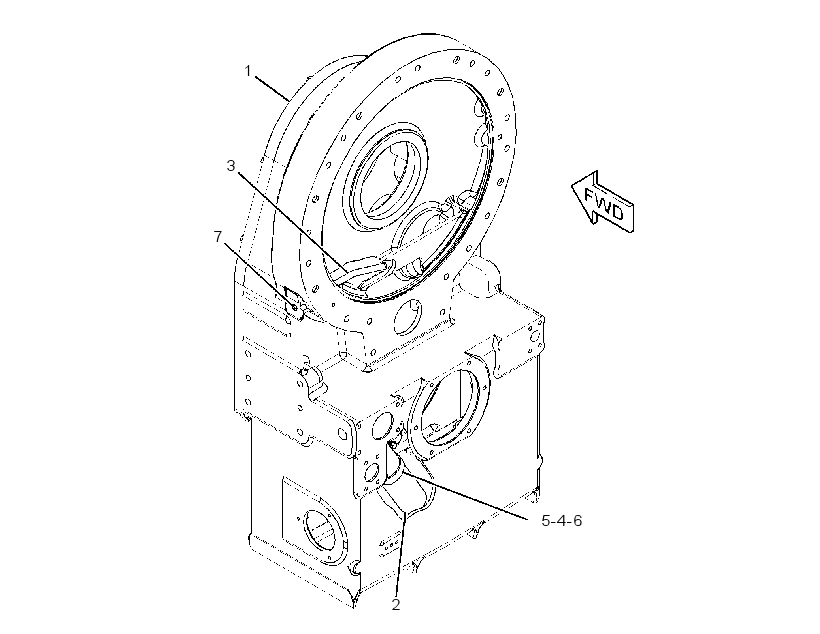 CASE GP-TRANSFER GEAR 2453873 CAT