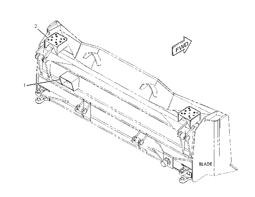 MOUNTING GP-MAST 2454236 CAT