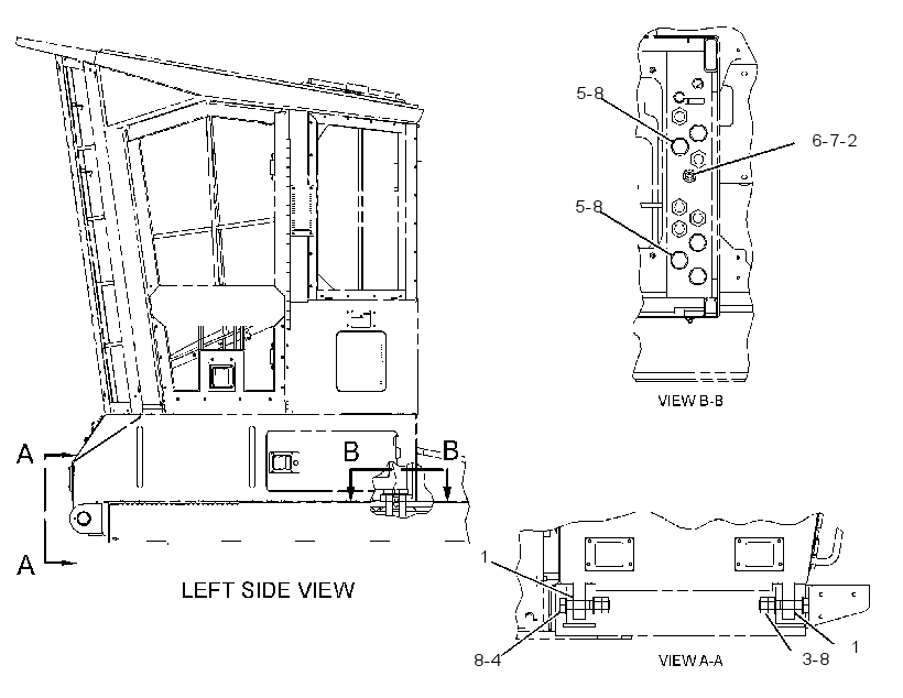 MOUNTING GP-RISER 2377776 CAT