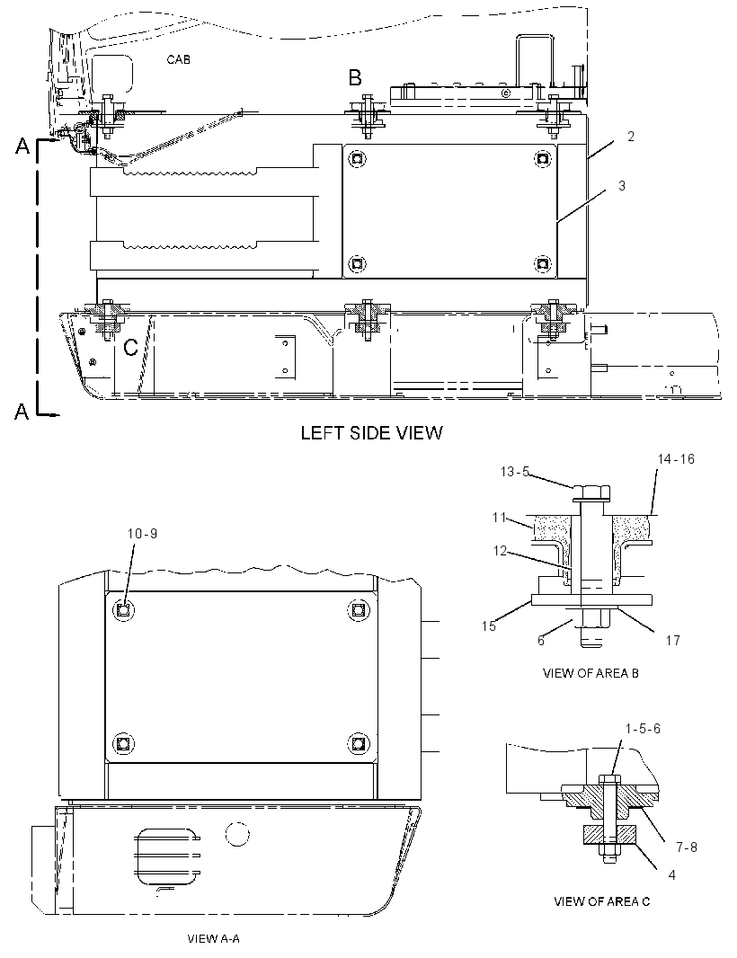 RISER GP-CAB 2230120 CAT