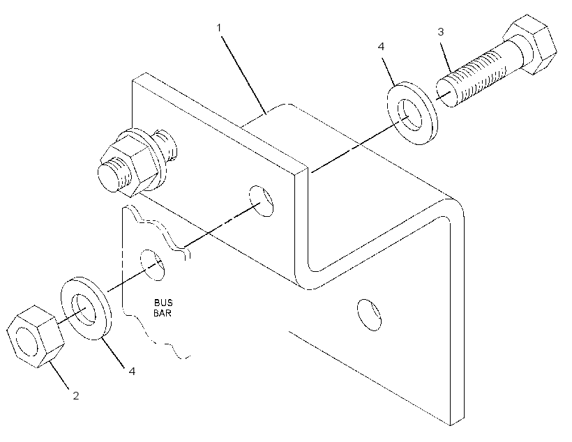 MOUNTING GP-BRACKET 2952385 CAT