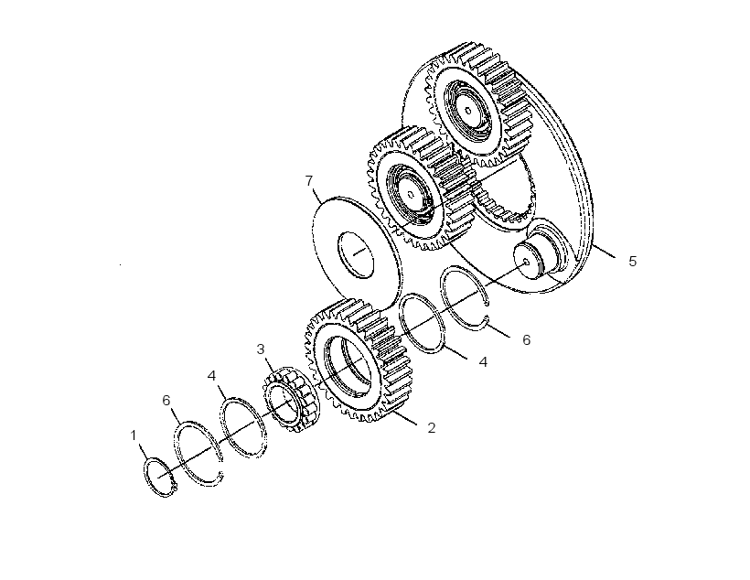 PLANETARY GP-WINCH 2705200 CAT