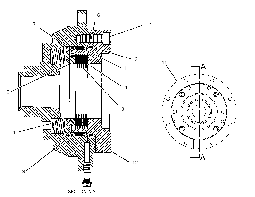 CYLINDER GP-BRAKE 2705165 CAT
