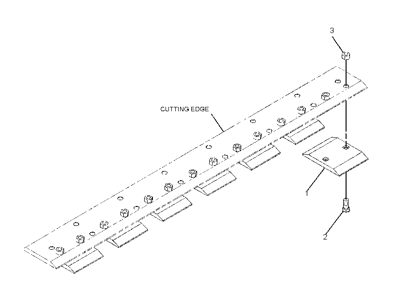 Сегментная кромка 2646235 CAT