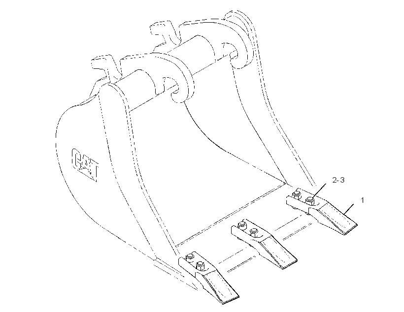 TOOTH GP 2332885 CAT