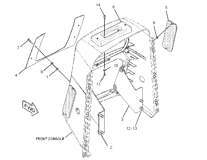 MOUNTING GP-MONITOR 2417920 CAT