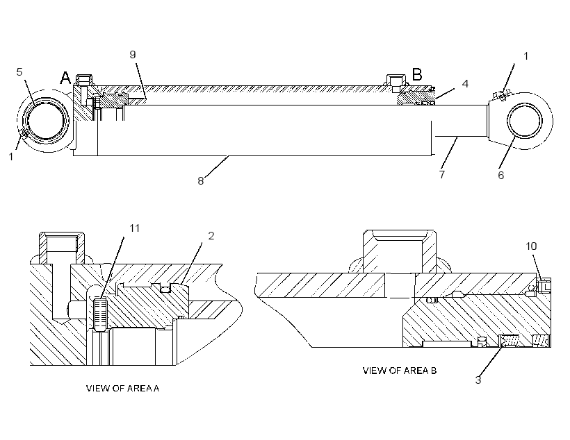 CYLINDER GP-TONG 2645184 CAT