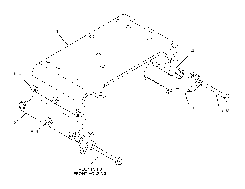 SUPPORT GP-BRACE 2826850 CAT