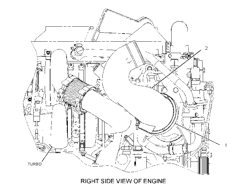 ELBOW GP-PRECOOLER 2868279 CAT