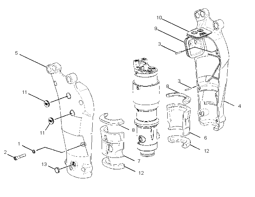 HOUSING GP-HAMMER 2451501 CAT
