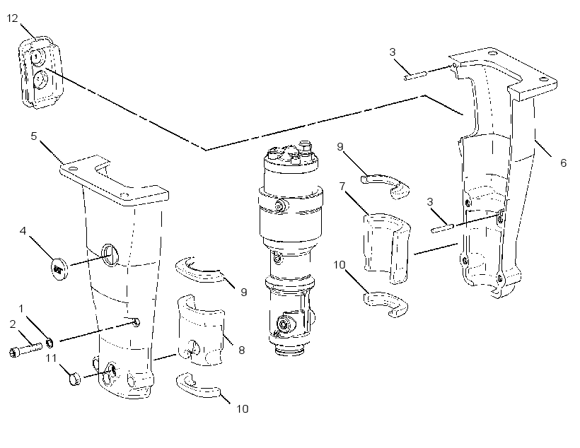 HOUSING GP-HAMMER 2547651 CAT