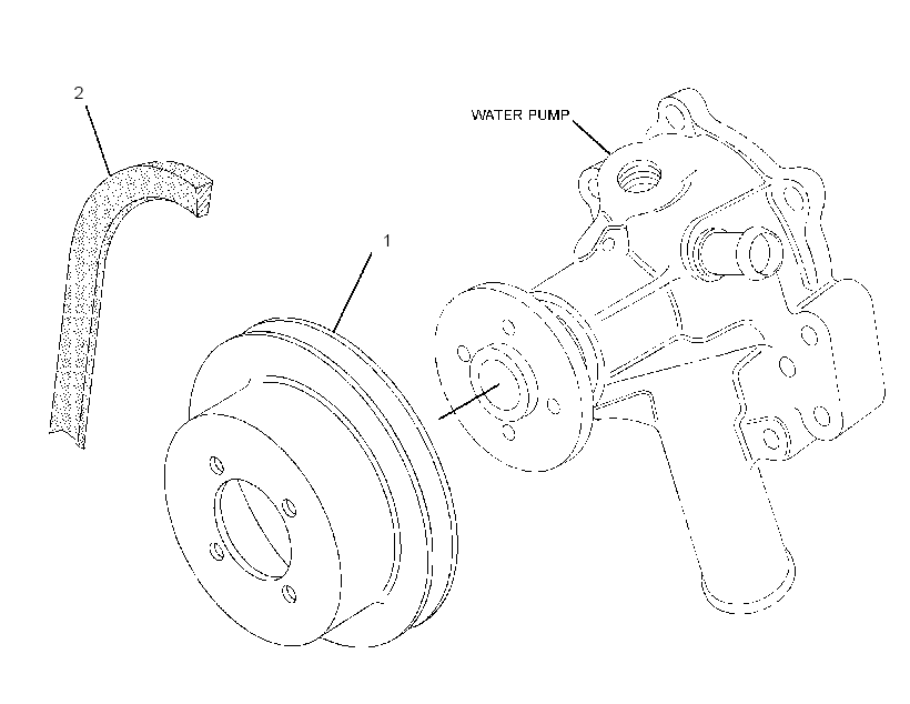 PULLEY GP-WATER PUMP 2934330 CAT