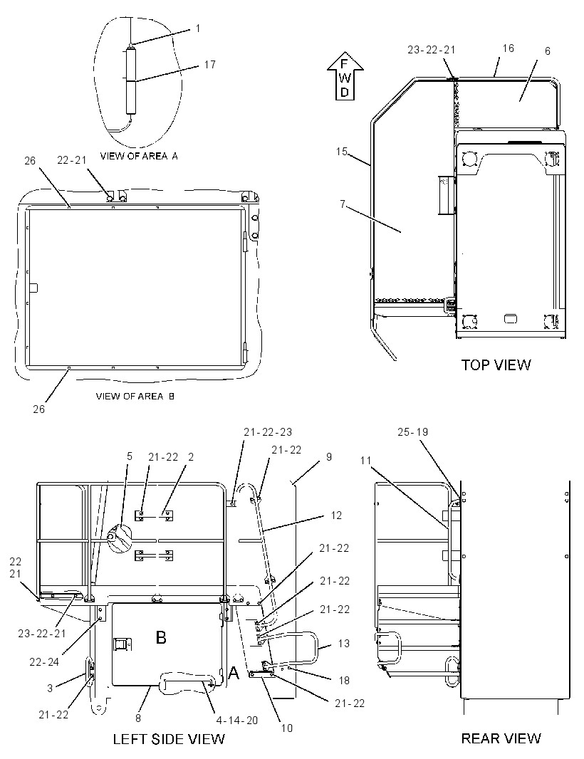 RISER GP-CAB 2794208 CAT