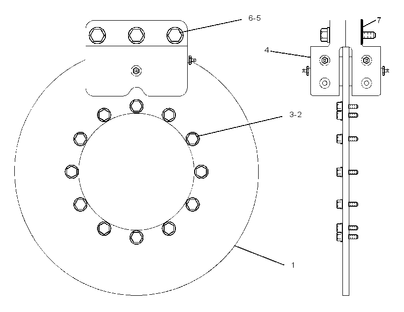 BRAKE GP 1G7792 CAT