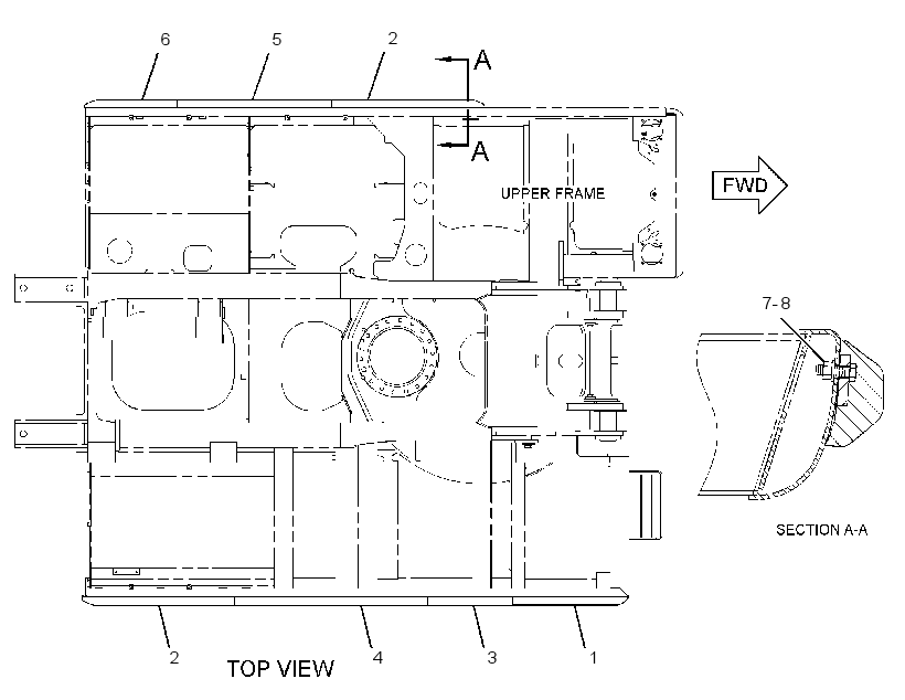 BUMPER GP 1955405 CAT