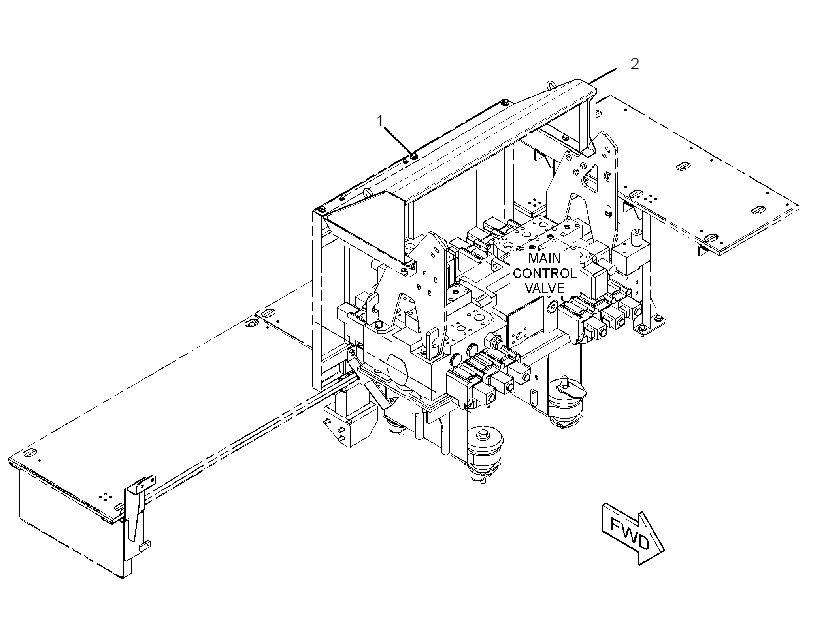 COVER GP-CONTROL VALVE 2710011 CAT