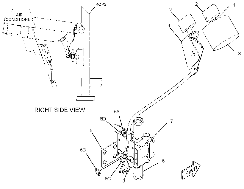 VALVE GP-A/C & HEATER CONTROL 2678560 CAT
