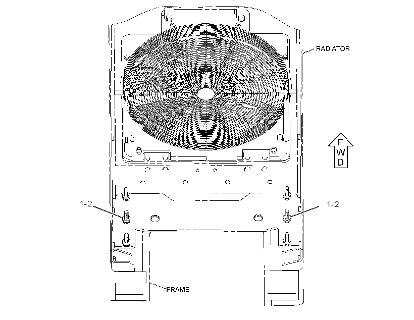 FASTENER GP-RADIATOR 2880925 CAT