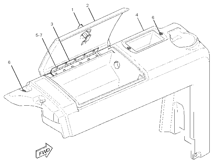 CONSOLE GP 2843752 CAT