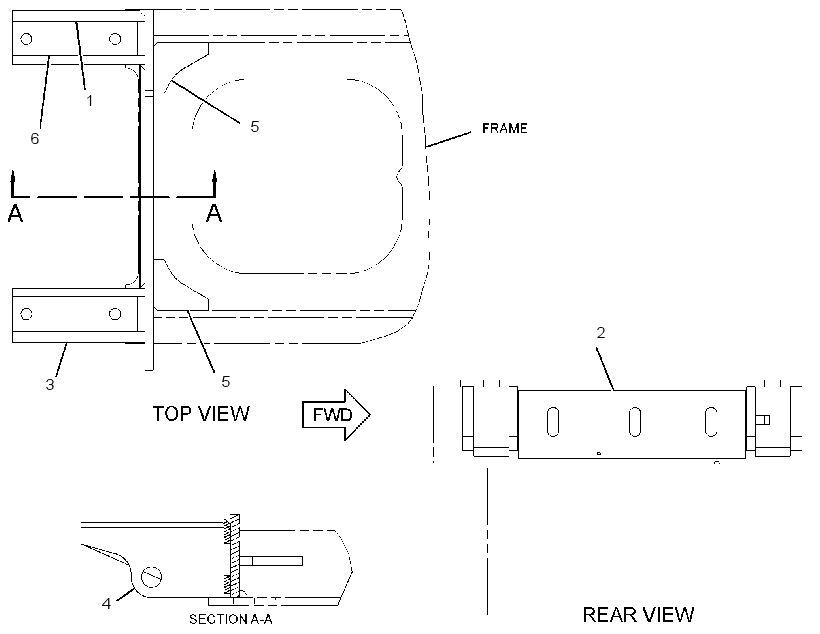 PLATE GP-FRAME 2603101 CAT