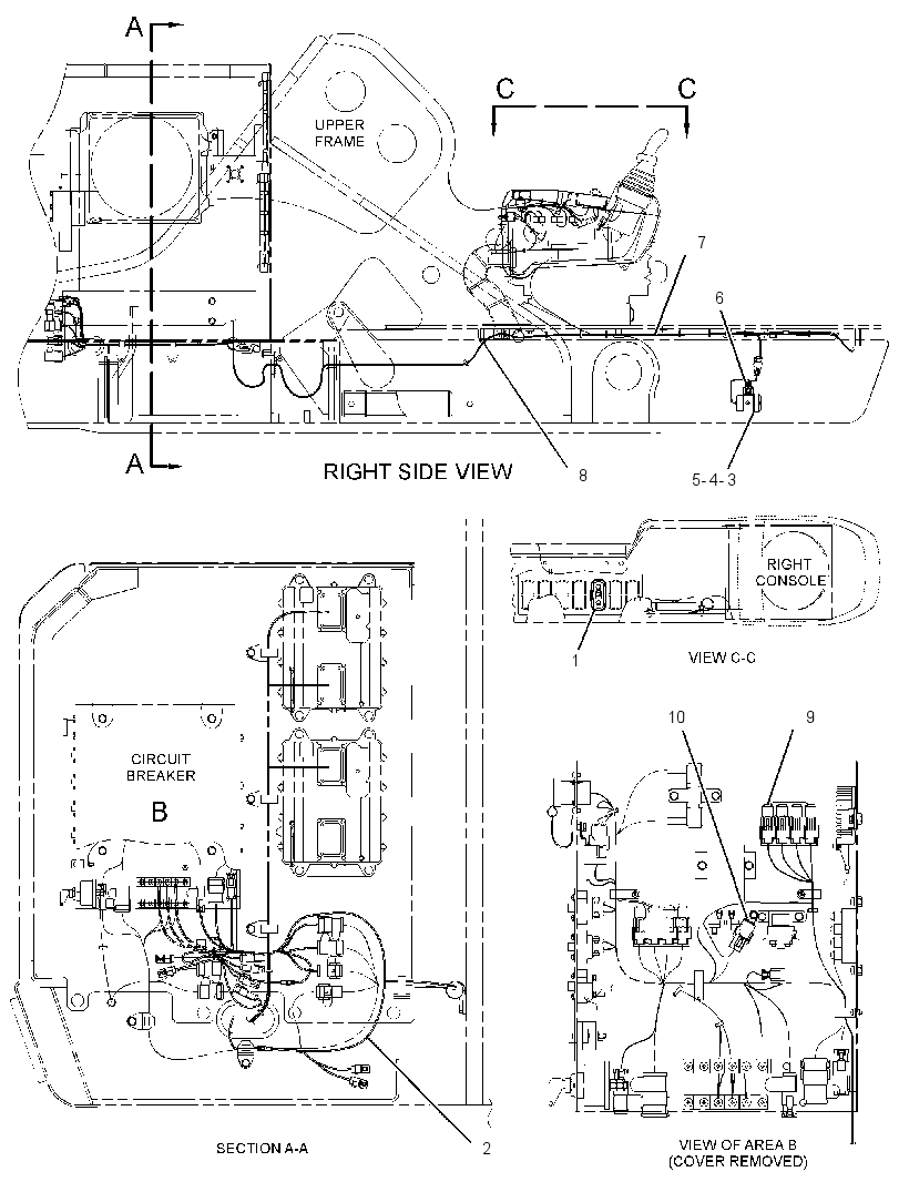 WIRING GP-CAB TILT 2035420 CAT