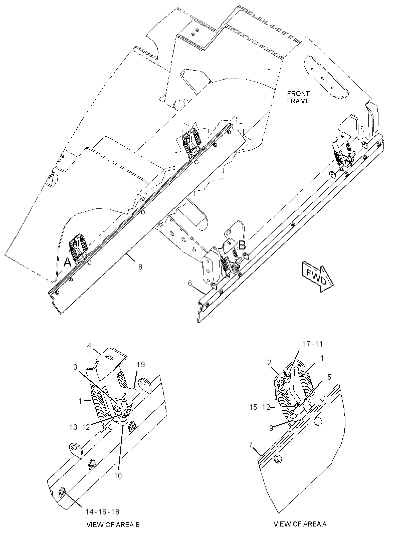 SCRAPER GP-DRUM 2853057 CAT