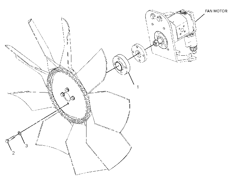 FAN GP-REVERSIBLE 2567451 CAT