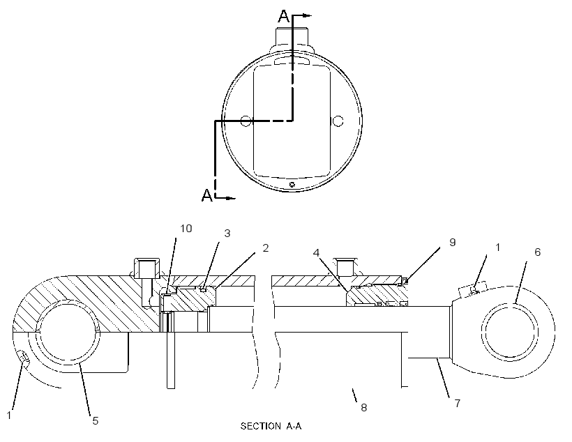 CYLINDER GP-TONG 2761946 CAT