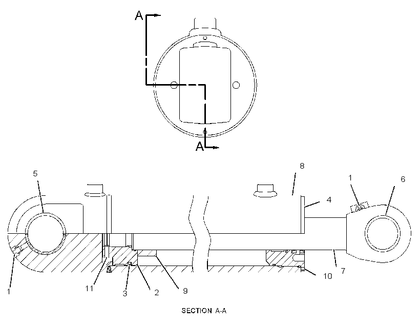 CYLINDER GP-TONG 2761947 CAT