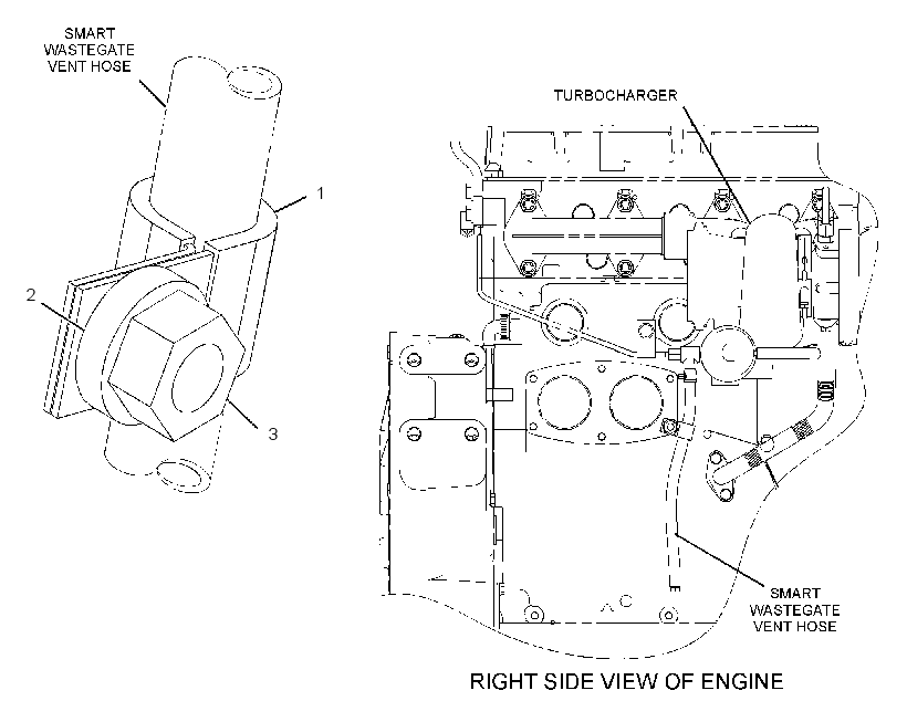 FASTENER GP-TURBOCHARGER 2411087 CAT