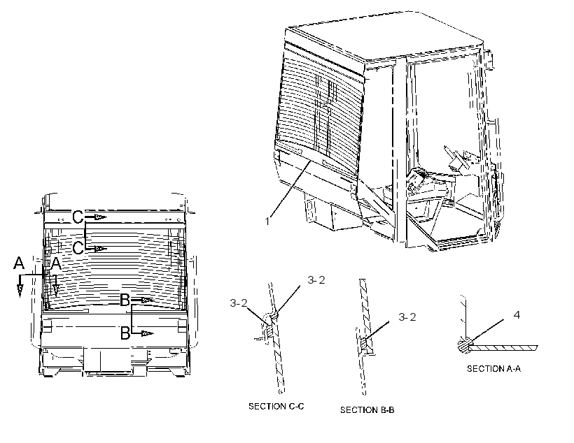 DEFROSTER GP-CAB 1469028 CAT