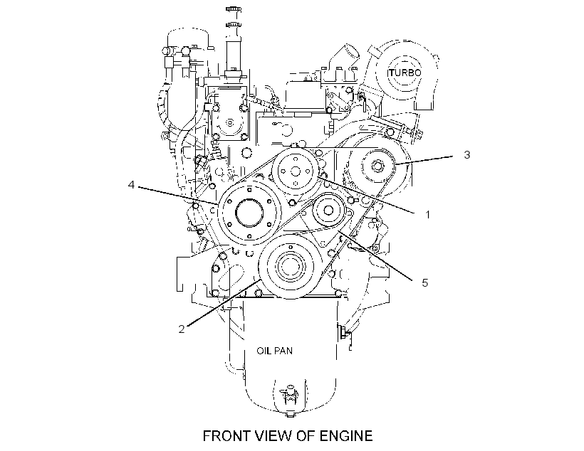 PULLEY GP-ENGINE 2724809 CAT