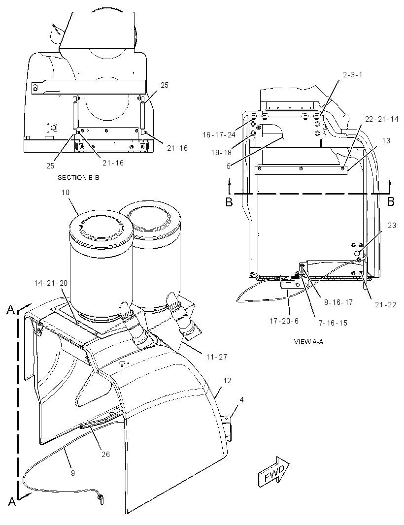 ENCLOSURE GP-RADIATOR 2567440 CAT
