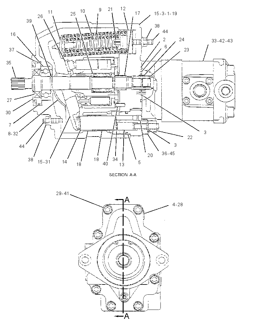 PUMP GP-PISTON & GEAR 2886857 CAT