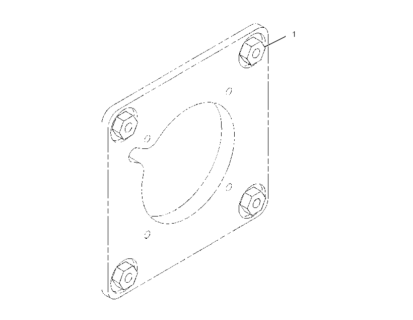 ADAPTER AS-PLATE 2313703 CAT