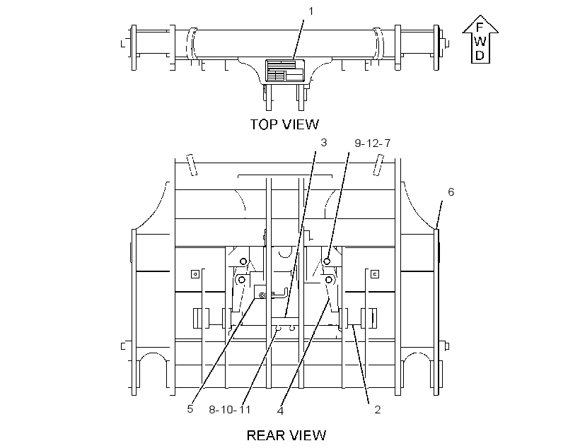 FRAME GP-QUICK COUPLER 2540090 CAT